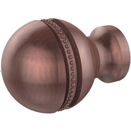Antique Copper Allied Brass B-1 Designer Cabinet Knob Antique Copper Allied Brass B-1 Designer Cabinet Knob